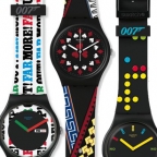 Swatch James Bond 007 watch collection celebrate 6 movies and includes Q watch in No Time To Die