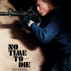 New No Time To Die poster with James Bond wearing his Commando outfit