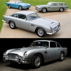 Auctions with Aston Martin DB5 cars and merchandise