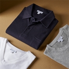 Sunspel releases three colors and activewear version of the Riviera polo