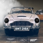 This is the 007 James Bond Aston Martin DB5 Junior Car - No Time To Die Edition