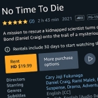 No Time To Die now available on demand in the US