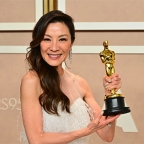 Former Bond girl Michelle Yeoh wins Best Actress Academy Award