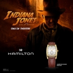 Hamilton watches to appear in last Indiana Jones film