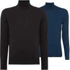 npeal fine gauge mock turtle neck